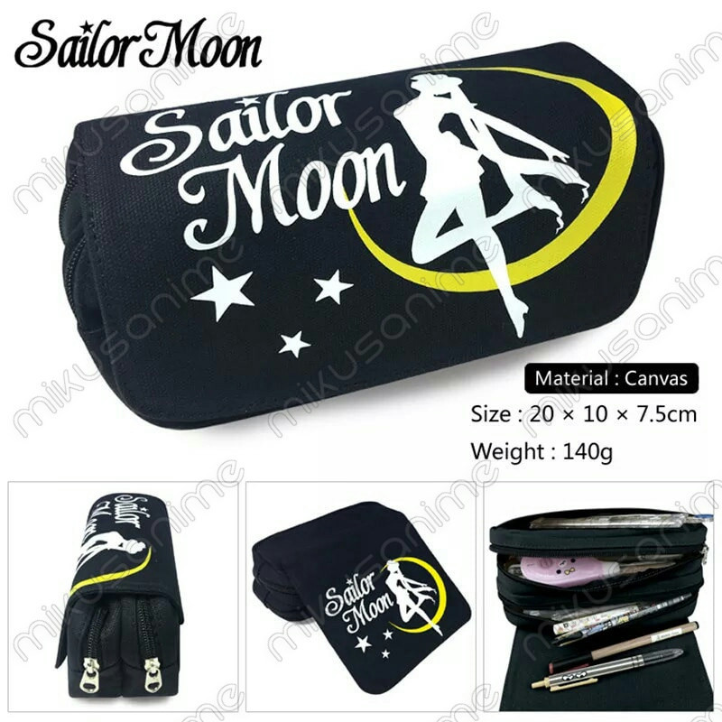 Estuche Sailor Moon doble cremallera elige tu modelo