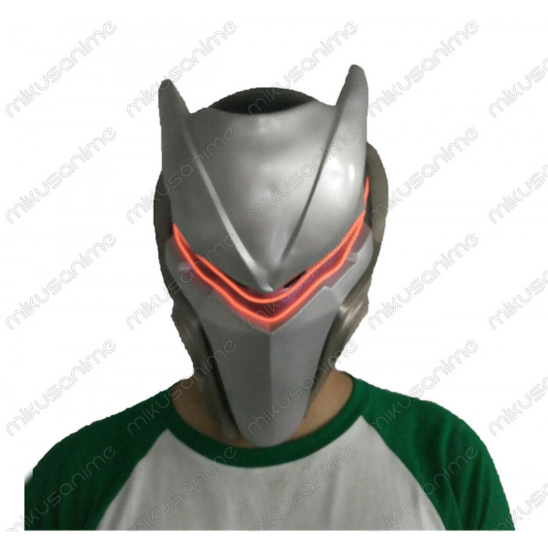 Máscara Omega Fortnite con iluminación