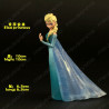 Lote 7 unds figuras Princesas Disney 7.5-10.5CM