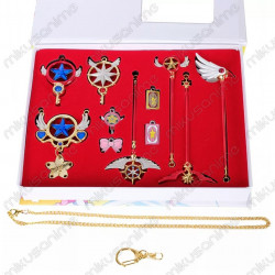 Set adornos caja coleccionismo - Sakura Card Captor