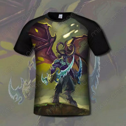 Camiseta Illidan S-4XL - Warcraft