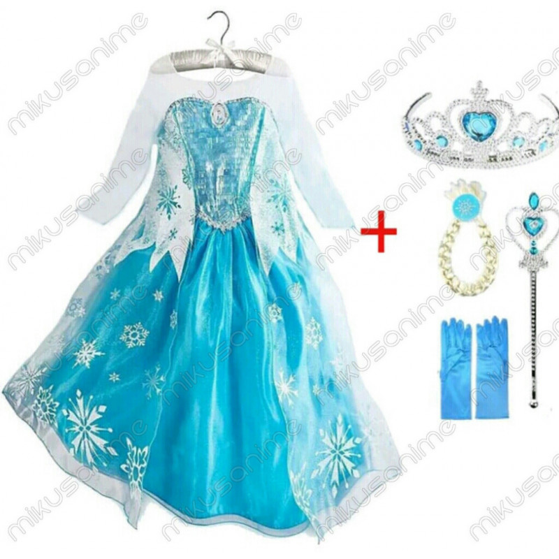 Disfraz Elsa Frozen 100-150