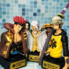 Lote Figura Busto One Piece Luffy, Ley, Boa, Hancock