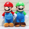 Set peluches Super Mario y Luigi 25cm