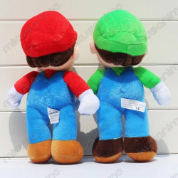 Set peluches Super Mario y Luigi 25cm