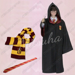 Capa+Corbata y Bufanda Gryffindor - Harry Potter