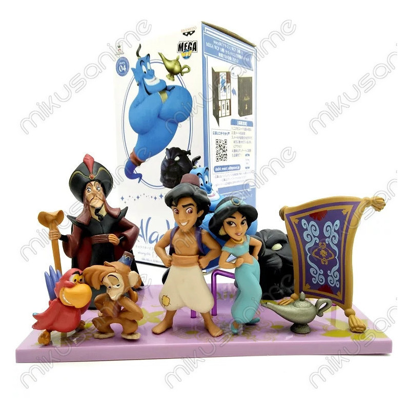 Set de 8 figuras - Aladdin