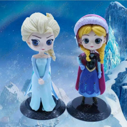 Pack figuras Q Posket Anna Elsa - Frozen