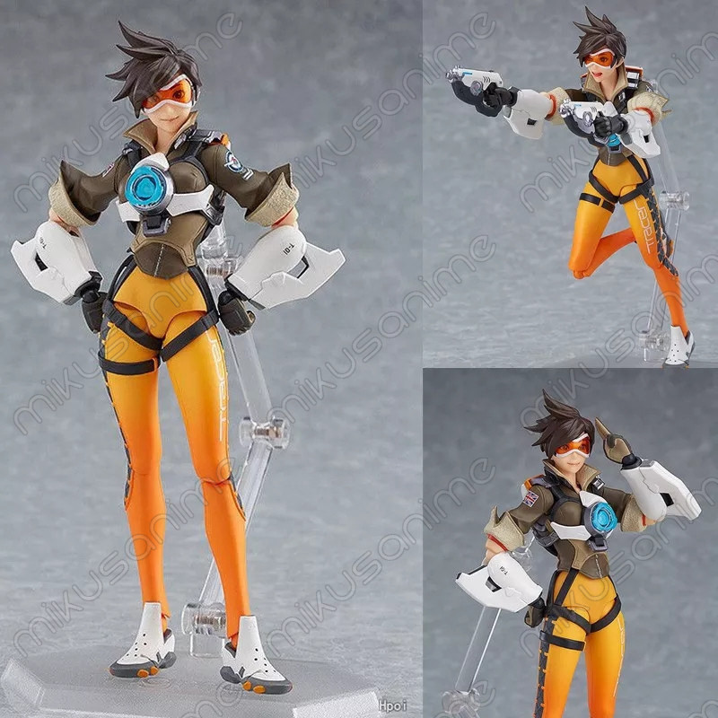 Figura Tracer Overwatch 15cm - Recomendada para +4 anos