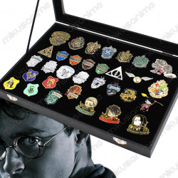 Caja coleccionismo 32 insignias- Harry Potter