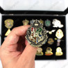 Caja coleccionismo 32 insignias- Harry Potter