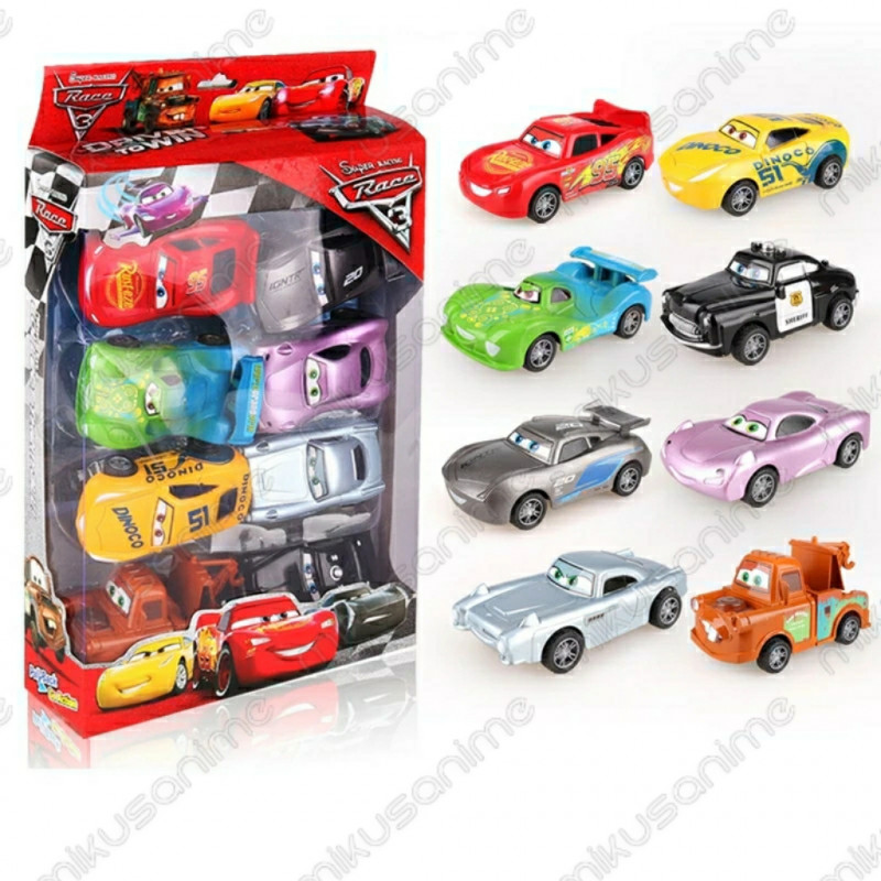 Set 8 coches Cars