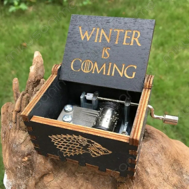 Caja musical Winter is coming - juego de tronos