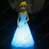 Muñeca Frozen Elsa con luz tamaño 15CM