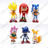 Lote 6 figuras Sonic the Hedgehog