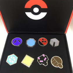 Caja medallas Pokémon