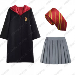 Disfraz Uniforme Hermione Capa Falda- Harry Potter