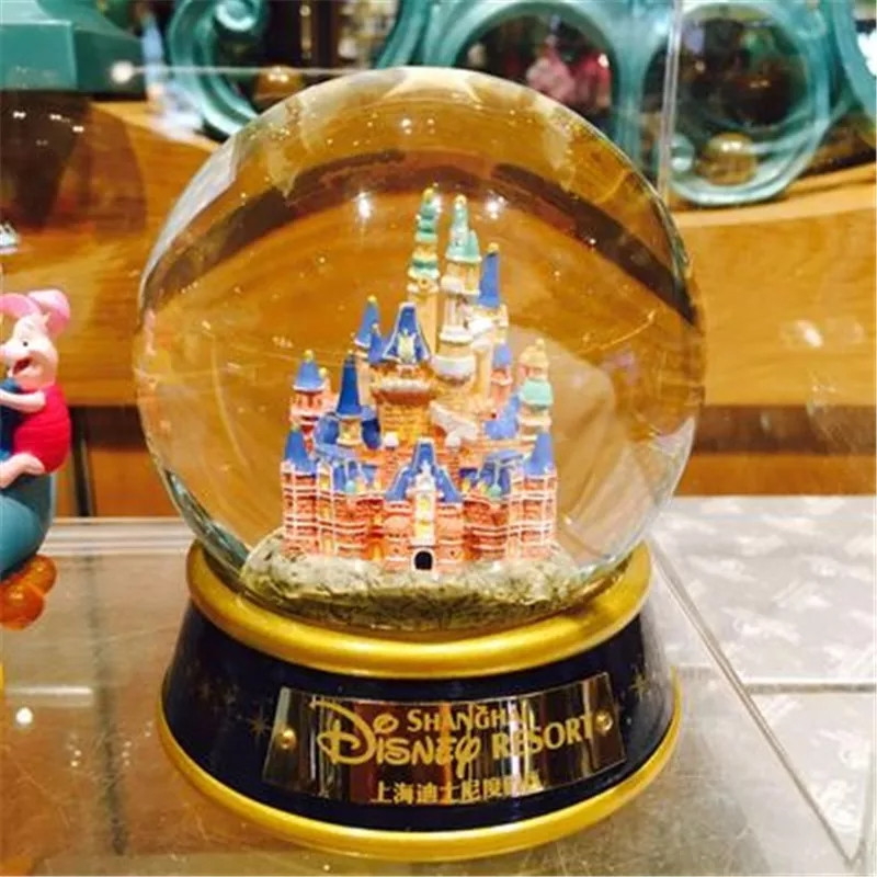 Bola  de nieve Disney castillo cristal
