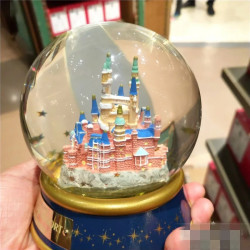 Bola  de nieve Disney castillo cristal