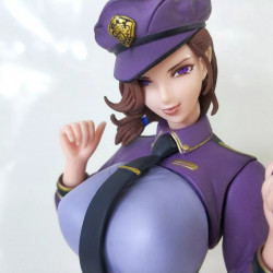 Figura Akiko sexy mujer policía - Hentai