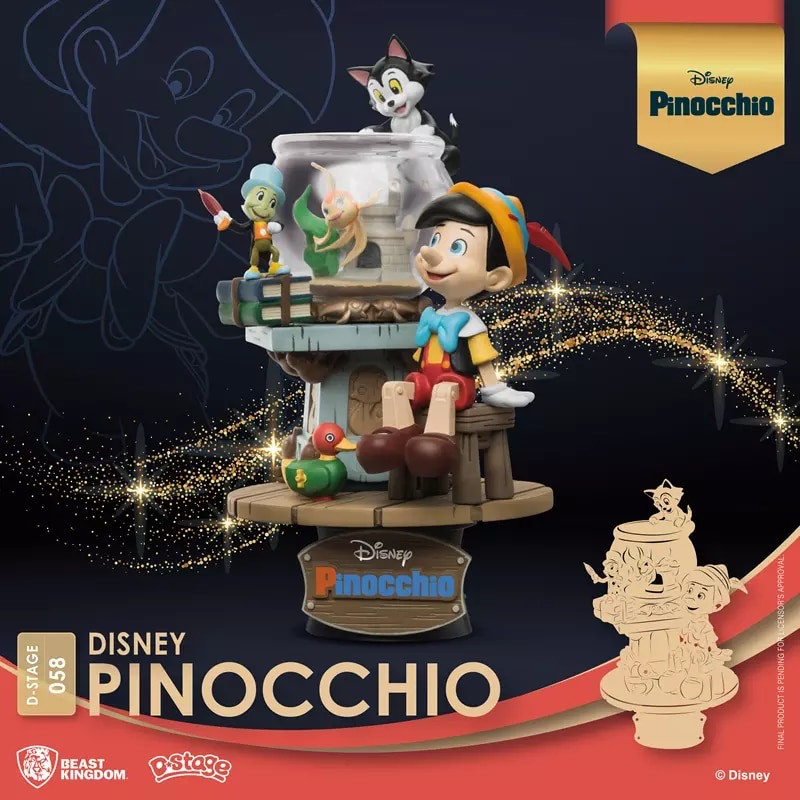 Figura Diorama Pinocchio Pinocho