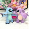 Peluche Stitch & Angel corazón - Lilo y Stitch