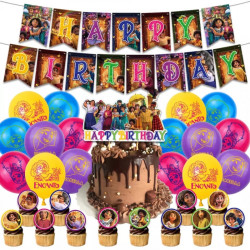 Decoración cumpleaños globos Encanto Disney