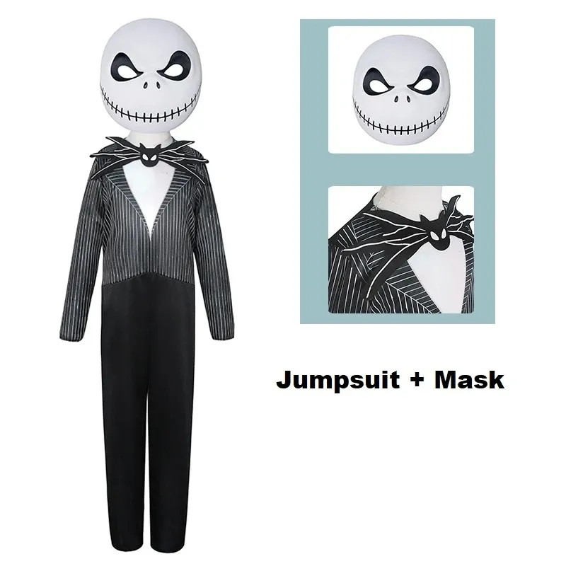 Jack Skellington - Disfraz de Halloween para bebés, Disney, pesadilla antes  de Navidad, 0-6 meses, con sombrero, Multicolor