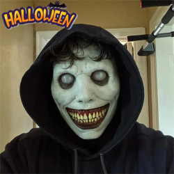 Máscara Halloween ojos blancos