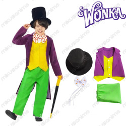 Disfraz Willi Wonka la película